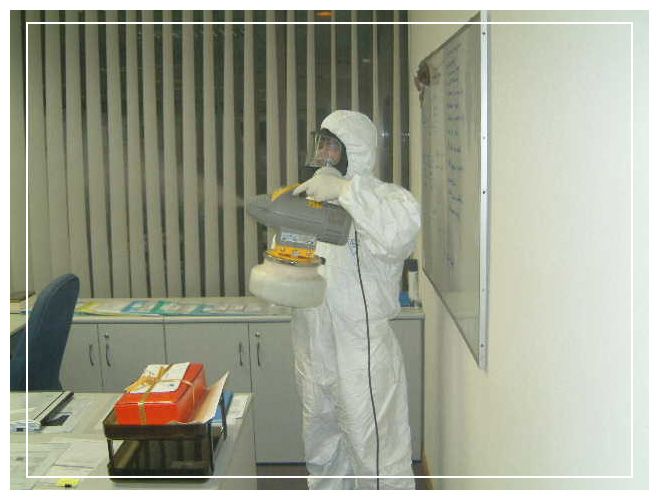 AEGIS SARS Decontamination in Progress
