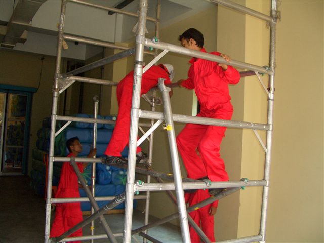 Wall and Ceiling Bio-Decontamination and AEGIS Treatment